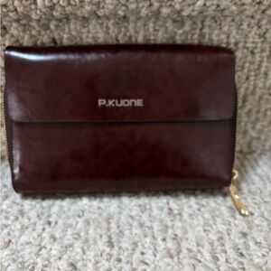 PKUONE Brown Wallet